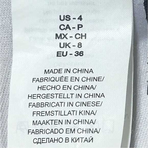 LA BLANCA Swim Bikini Top Womens Sz 4 Multicolor Twist Front Crisscross Tie Back - Picture 7 of 10